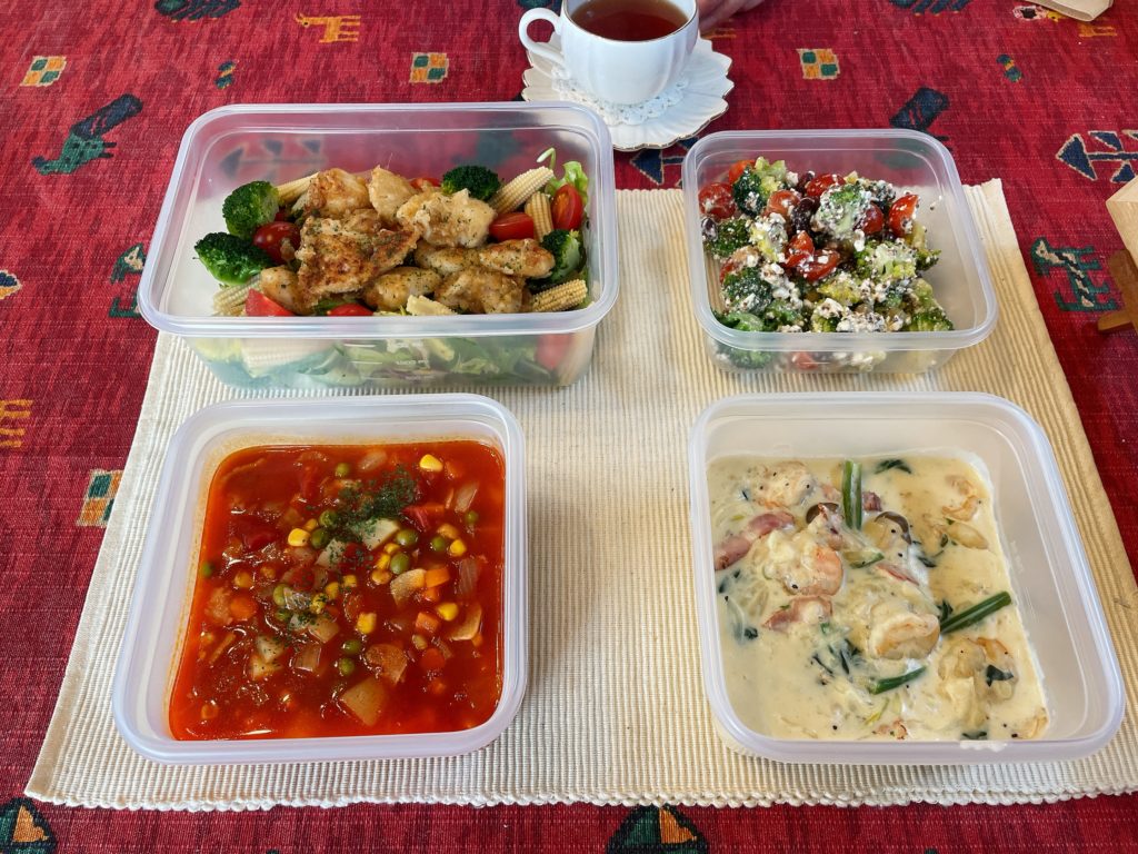 料理教室マンツーマン海老クリームパスタソースセット