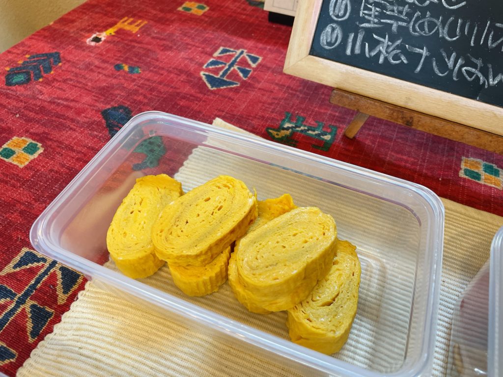 料理教室マンツーマン出汁巻き