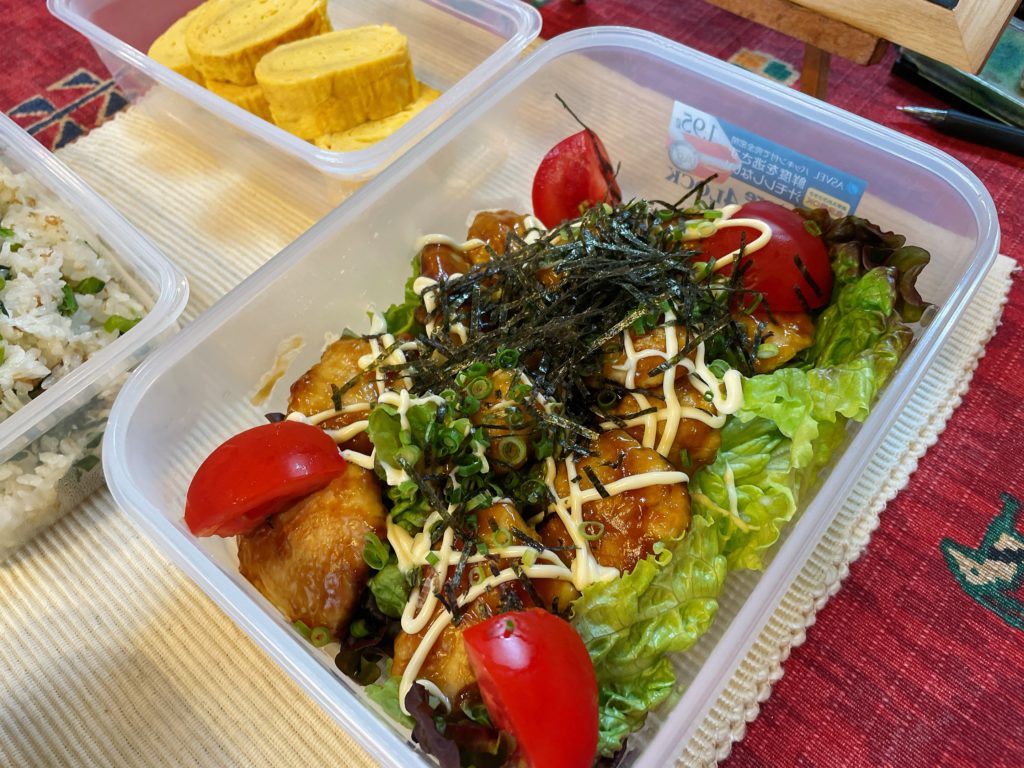 料理教室マンツーマン照りマヨチキン