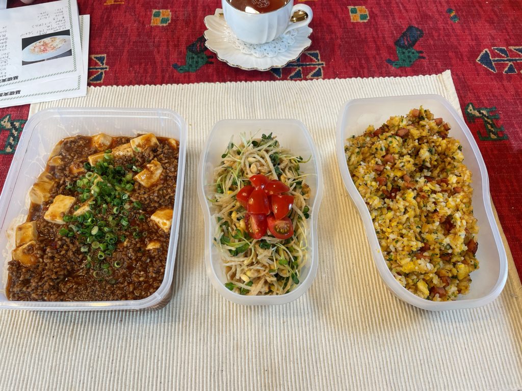 料理教室マンツーマン麻婆豆腐セット