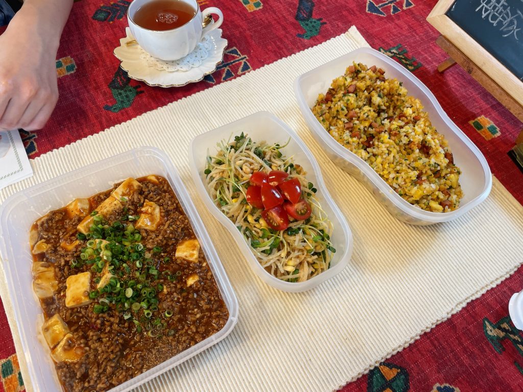 料理教室マンツーマン麻婆豆腐セット