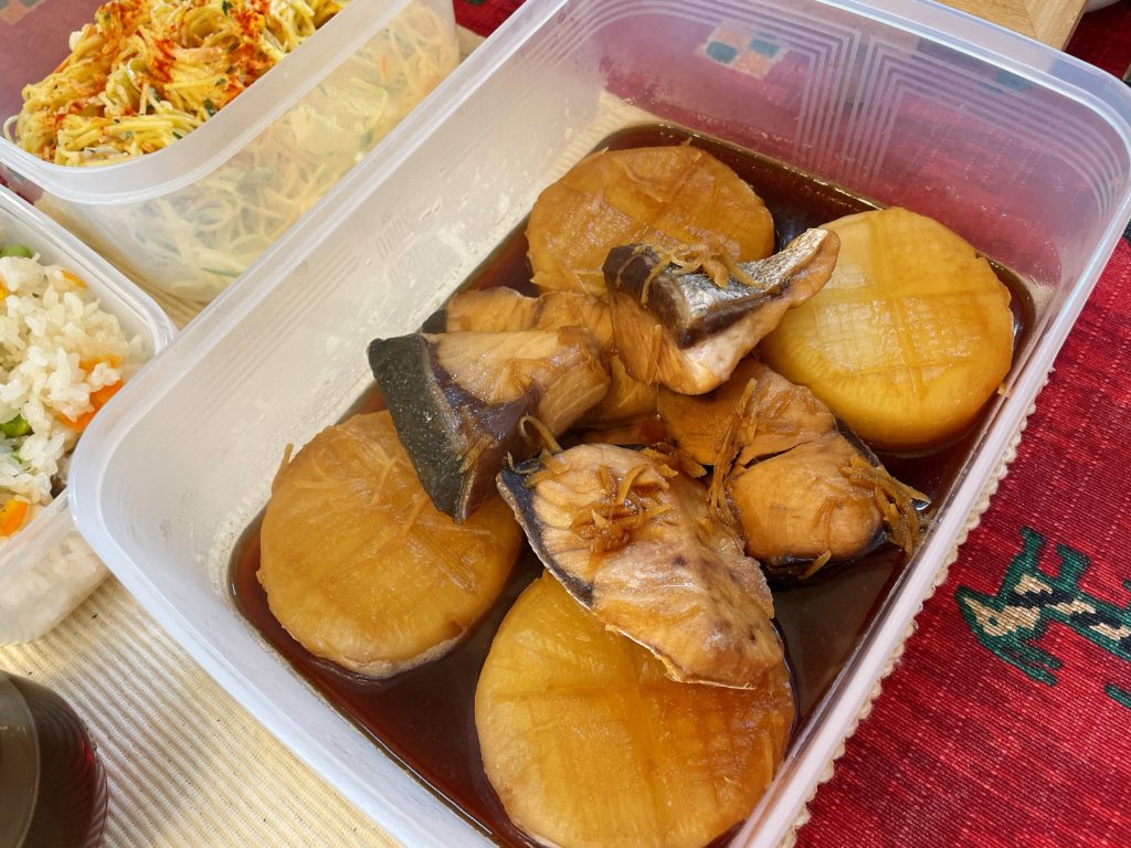 料理教室マンツーマンぶり大根