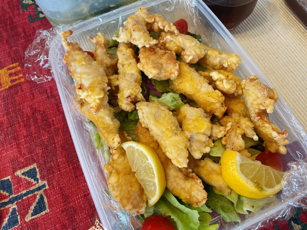 料理教室マンツーマン鶏天