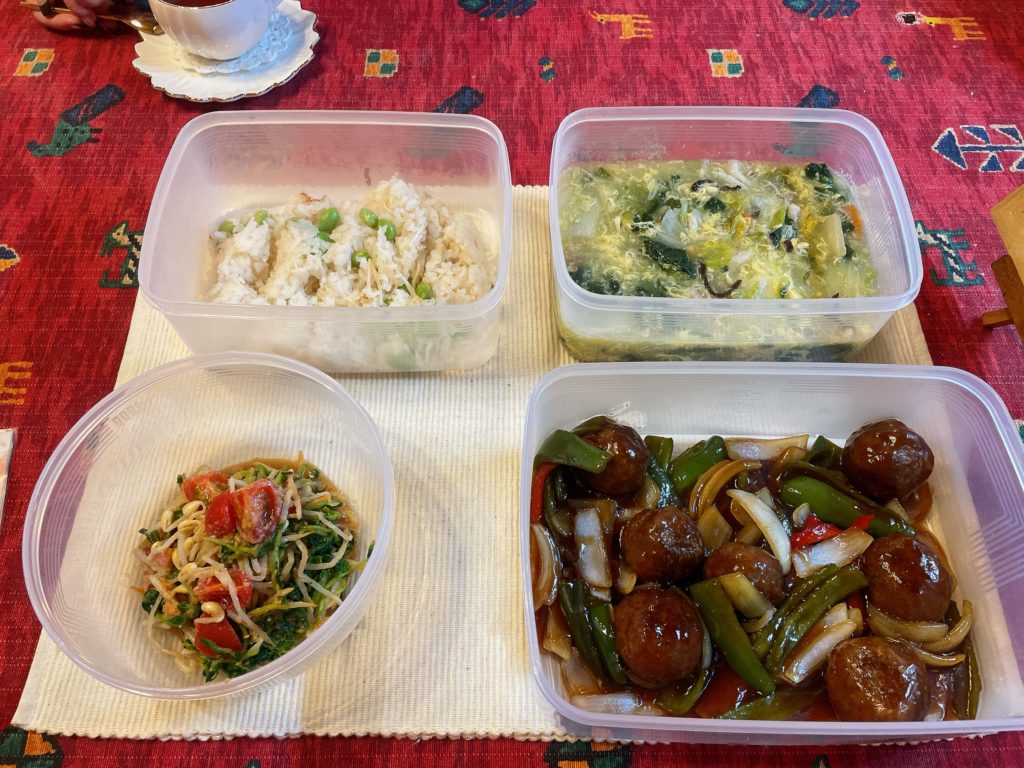 料理教室マンツーマン甘酢団子炒めセット