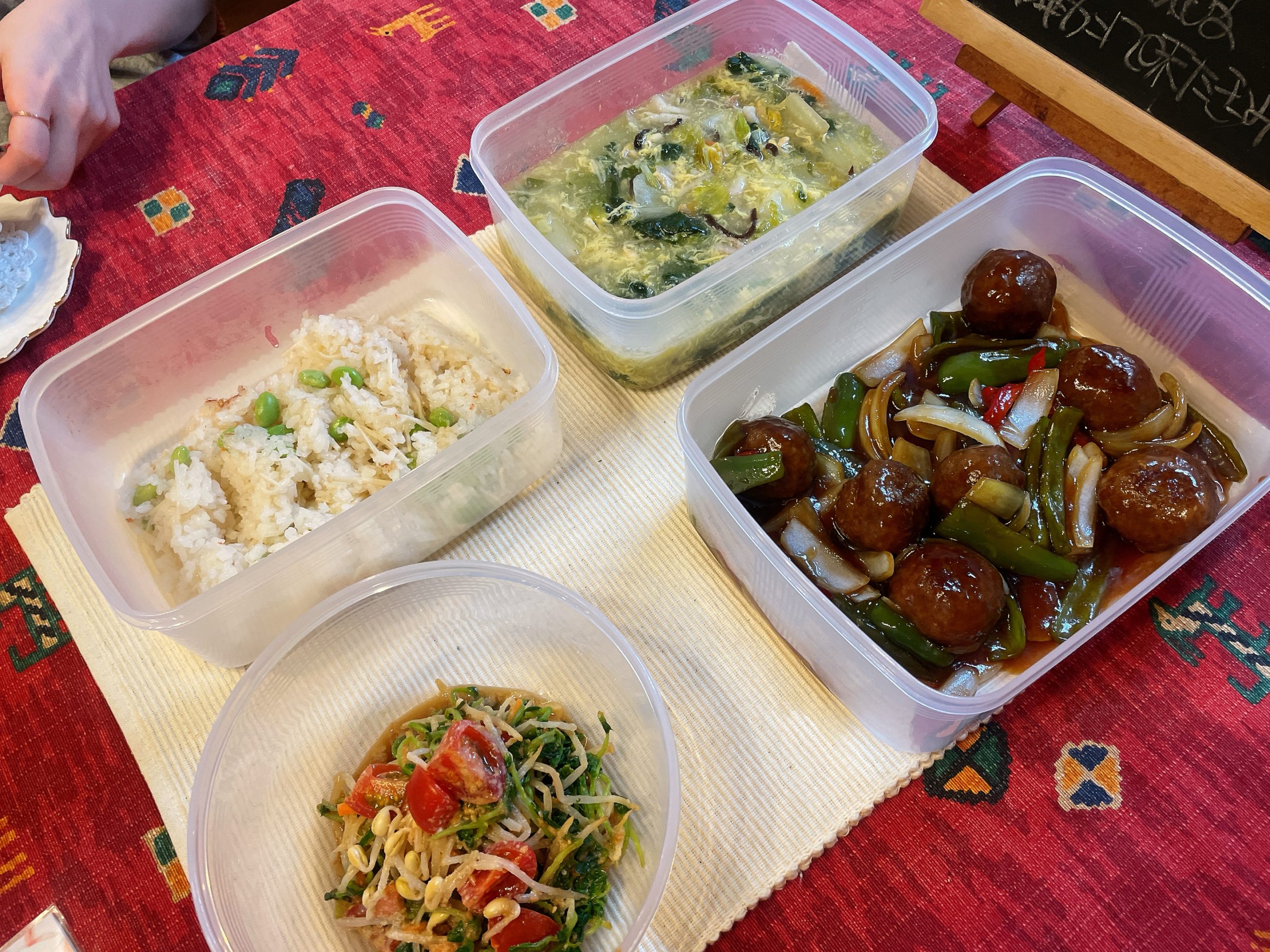 料理教室マンツーマン肉団子甘酢炒めセット