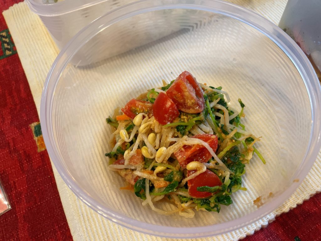 料理教室マンツーマンとうみょう胡麻和え