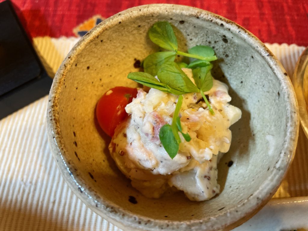 料理教室マンツーマンポテサラ