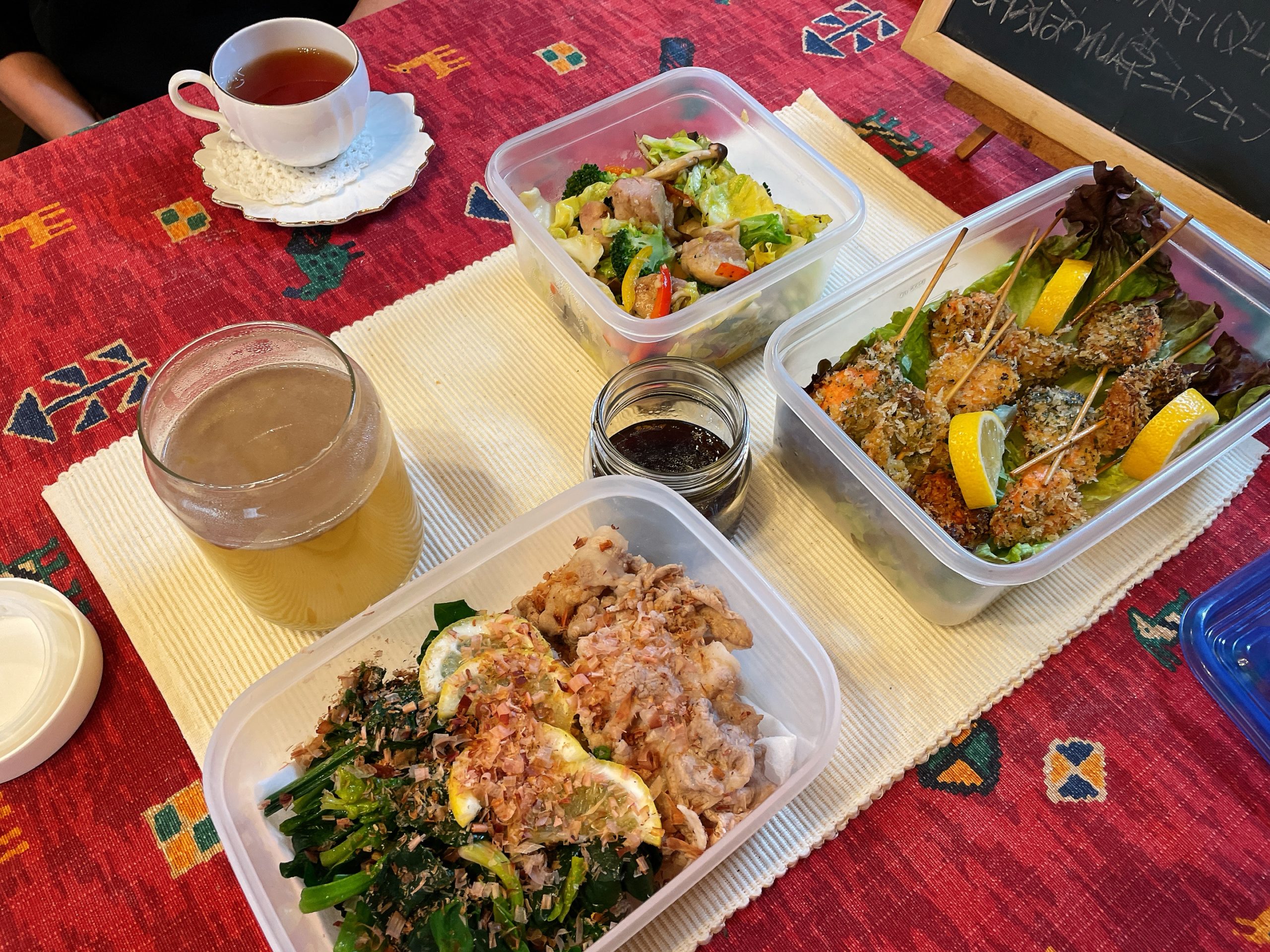 料理教室マンツーマンおつまみセット