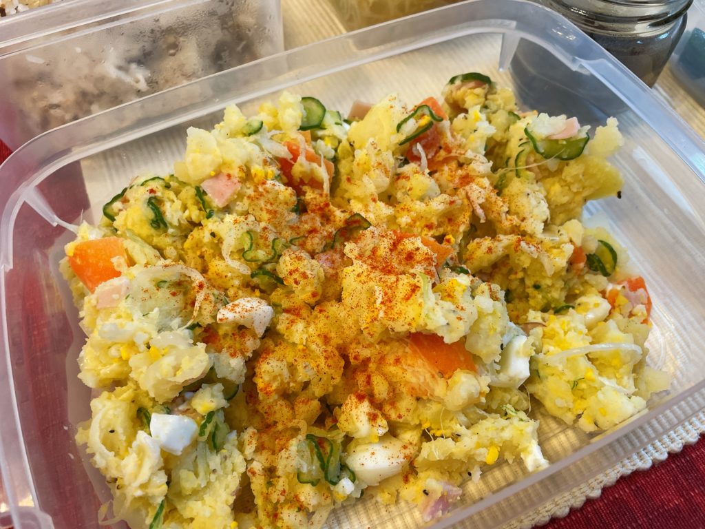 料理教室マンツーマンポテサラ