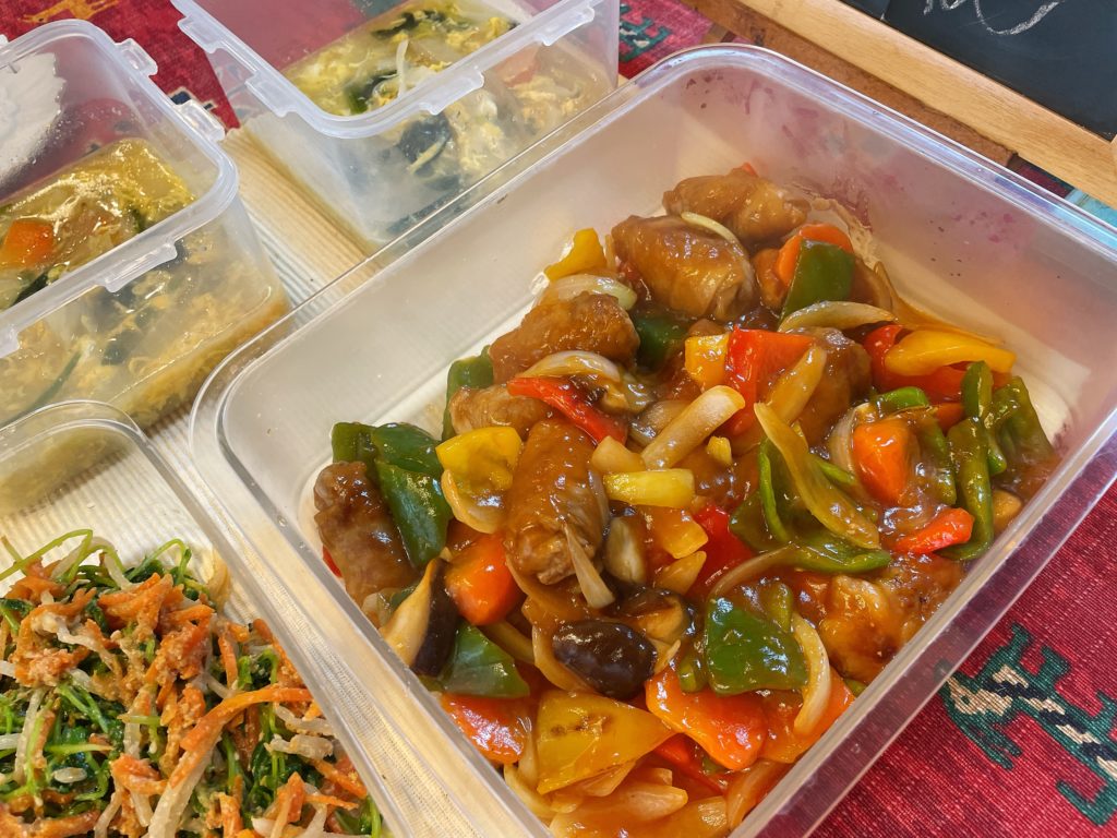 料理教室マンツーマン酢豚