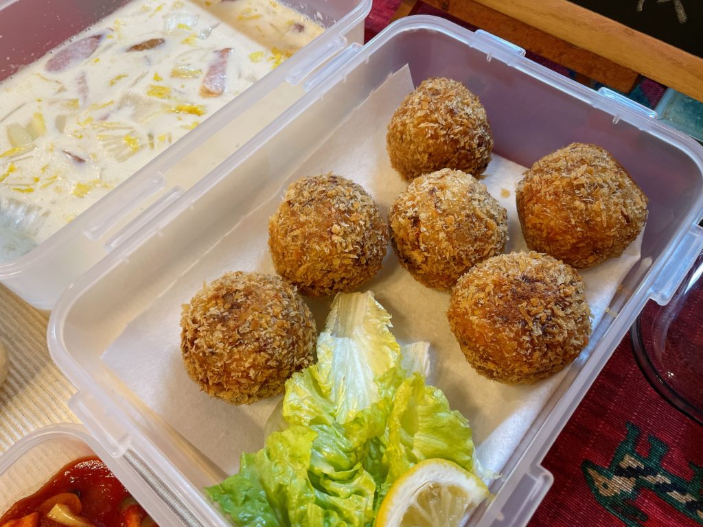 料理教室マンツーマンコロッケ