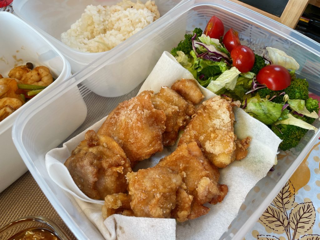 料理教室マンツーマン油淋鶏