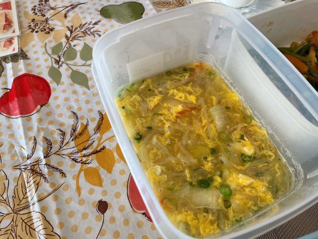 料理教室マンツーマン中華野菜スープ