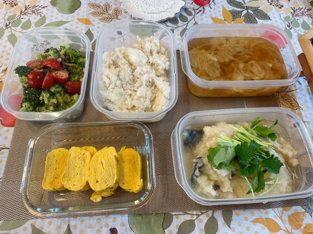 料理教室マンツーマンサバみぞれ煮セット