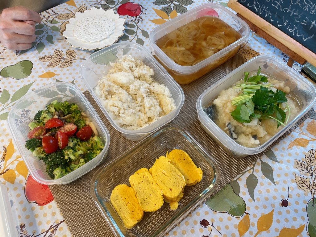 料理教室マンツーマンサバみぞれ煮セット