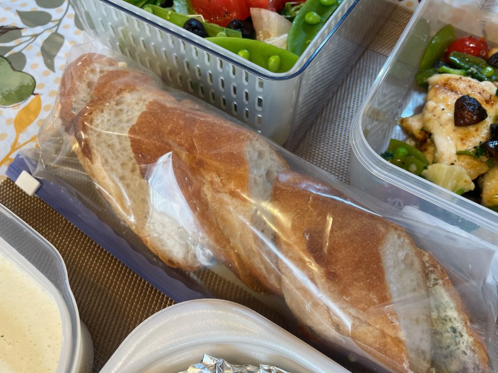 料理教室マンツーマンガーリックトースト
