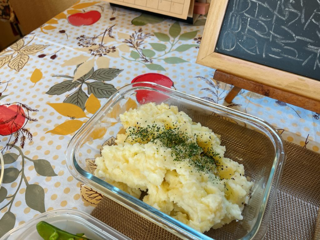料理教室マンツーマンマッシュポテト