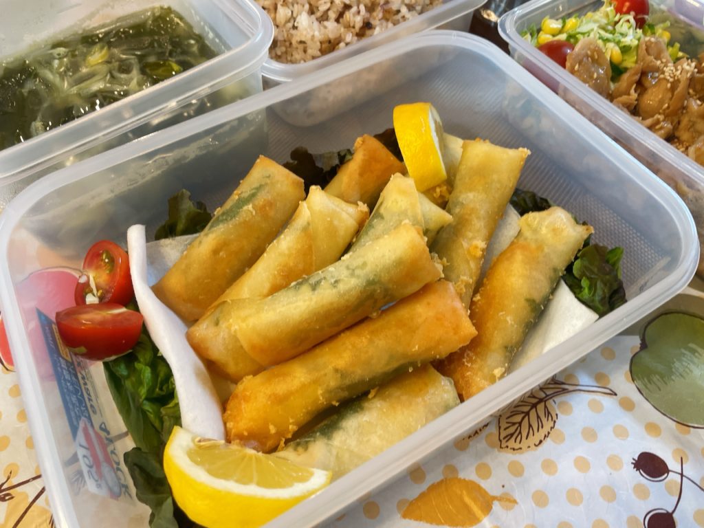 料理教室マンツーマンおつまみ春巻き