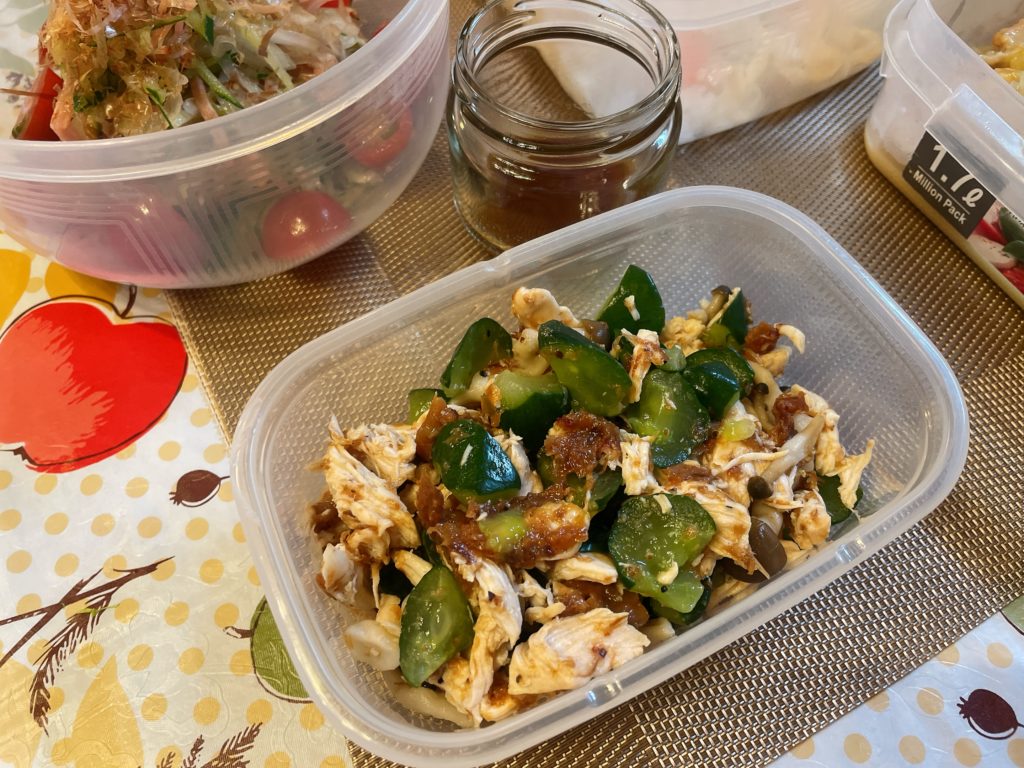 料理教室マンツーマンささみきゅうり