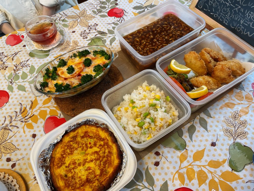 料理教室マンツーマンささみ梅しそカツセット