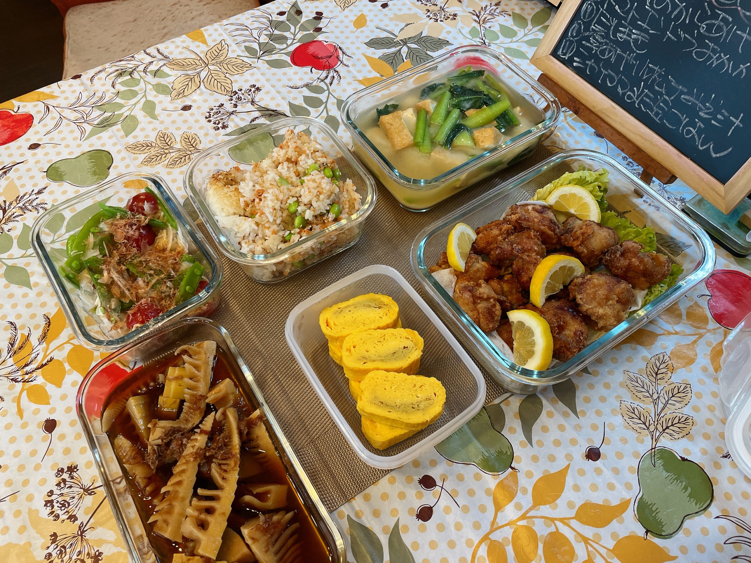 料理教室マンツーマン鶏の唐揚げセット