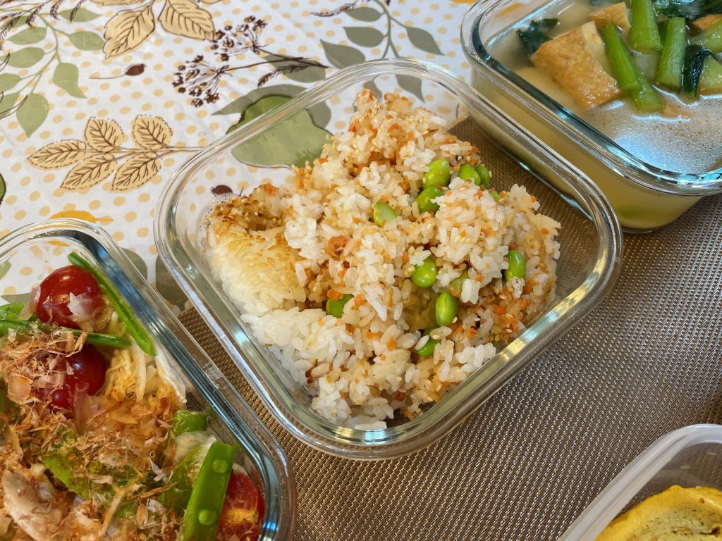 料理教室マンツーマン鮭ごはん