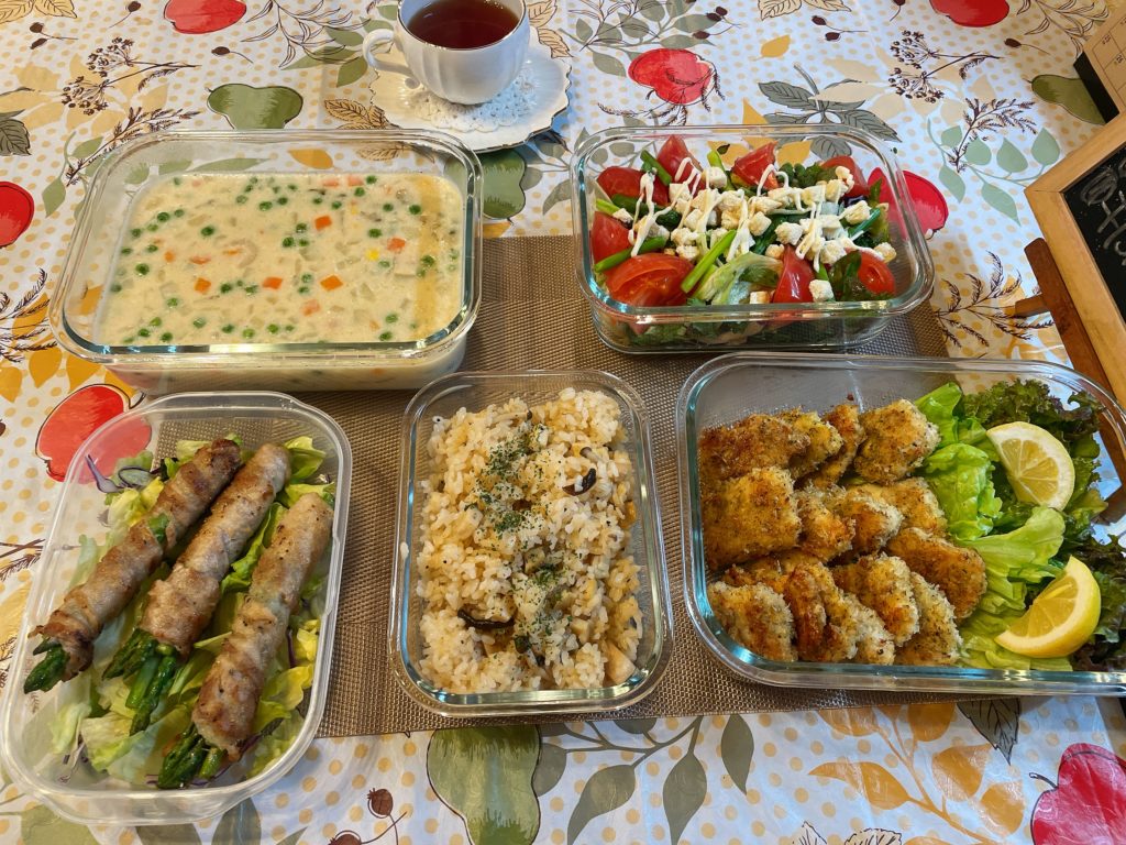 料理教室マンツーマン地チキンハーブパン粉焼きセット