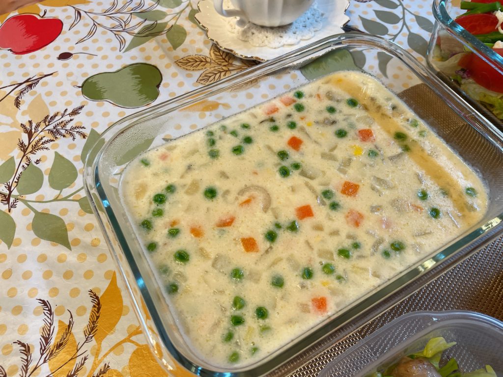 料理教室マンツーマンクラムチャウダー