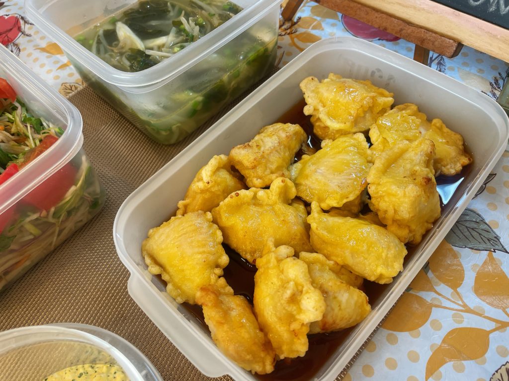 料理教室マンツーマンチキン南蛮