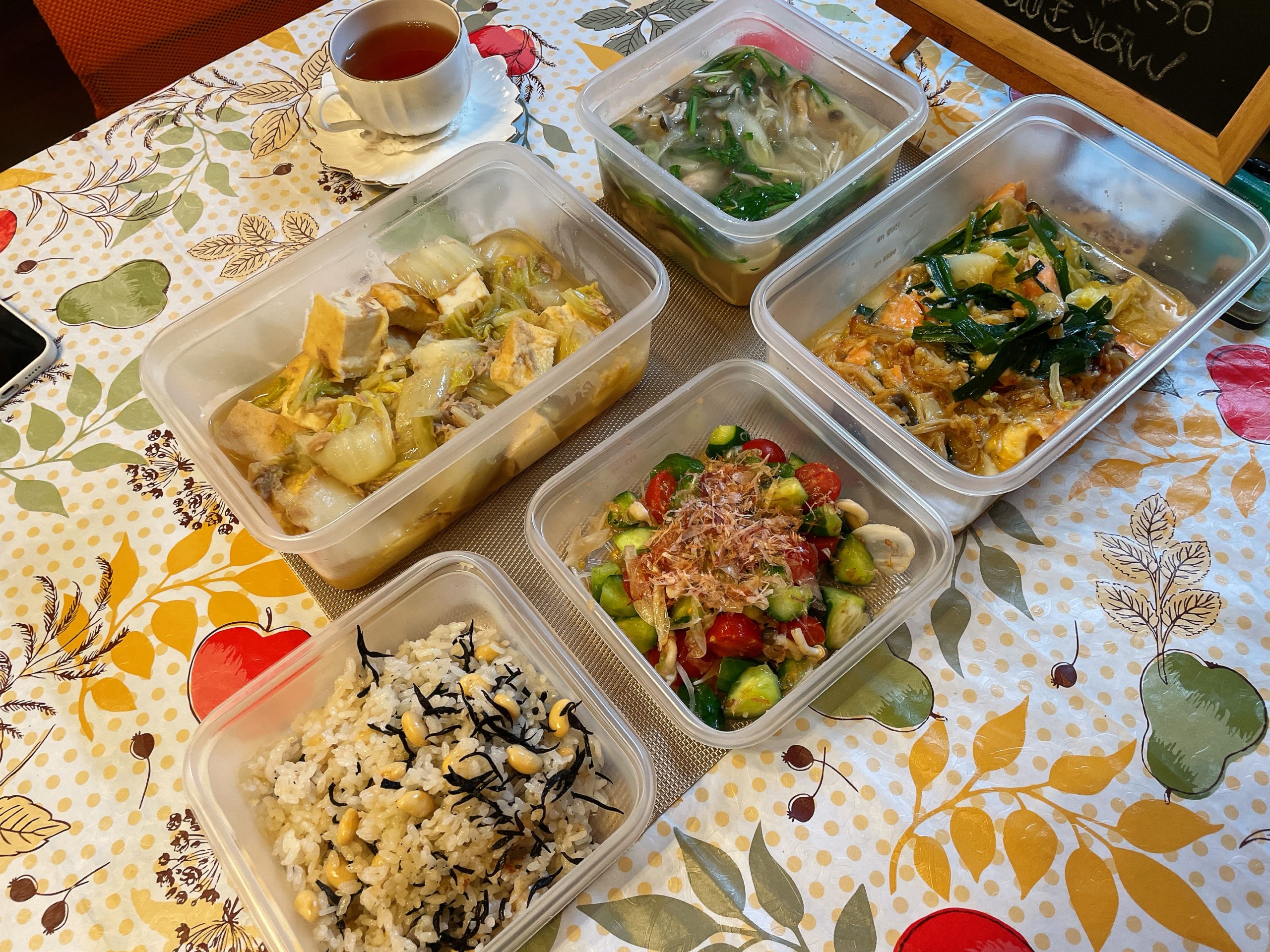 料理教室マンツーマン鮭ちゃんちゃん焼きセット