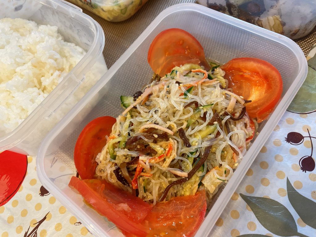 料理教室マンツーマン春雨酢の物