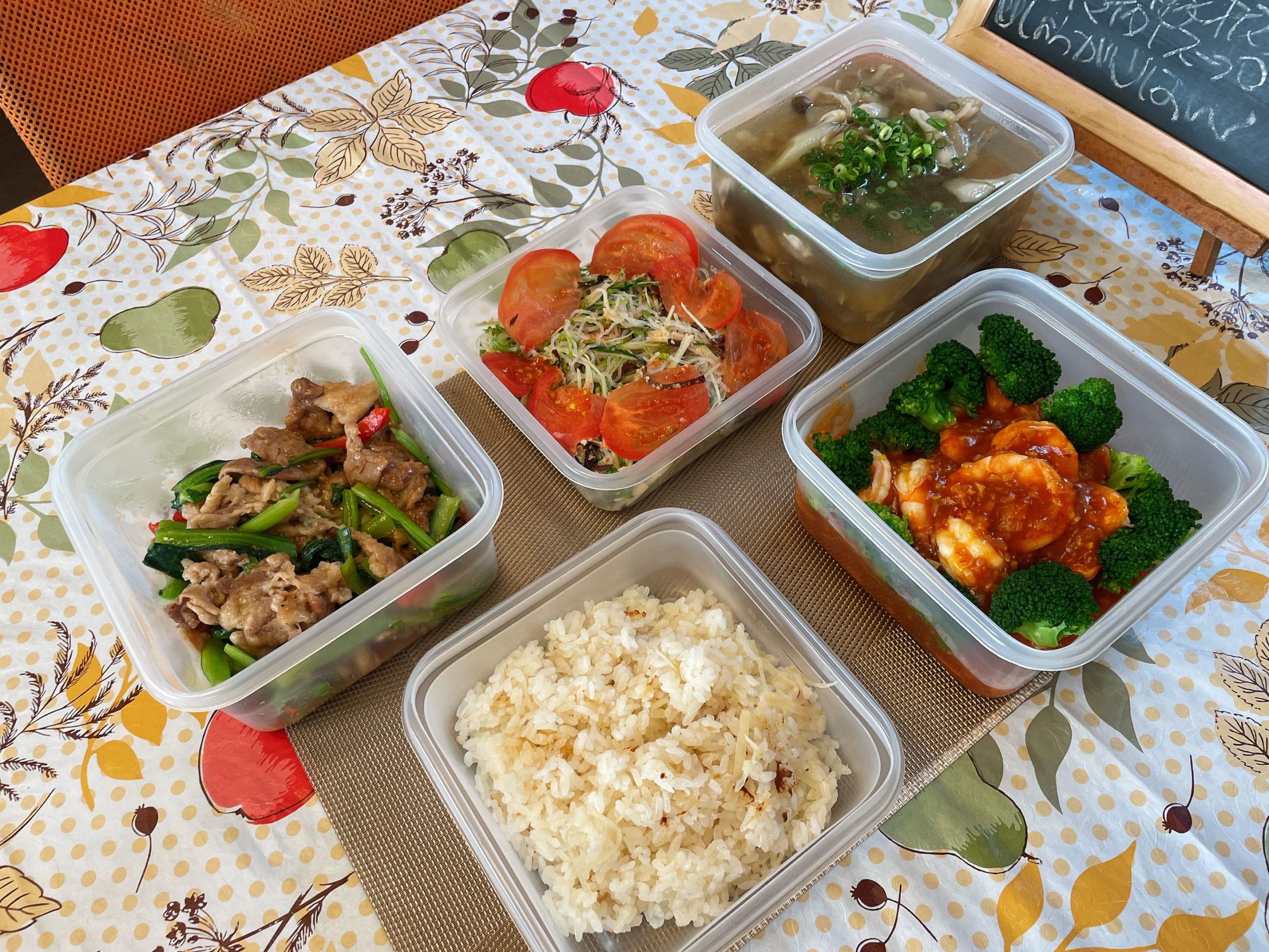 料理教室マンツーマンエビチリセット