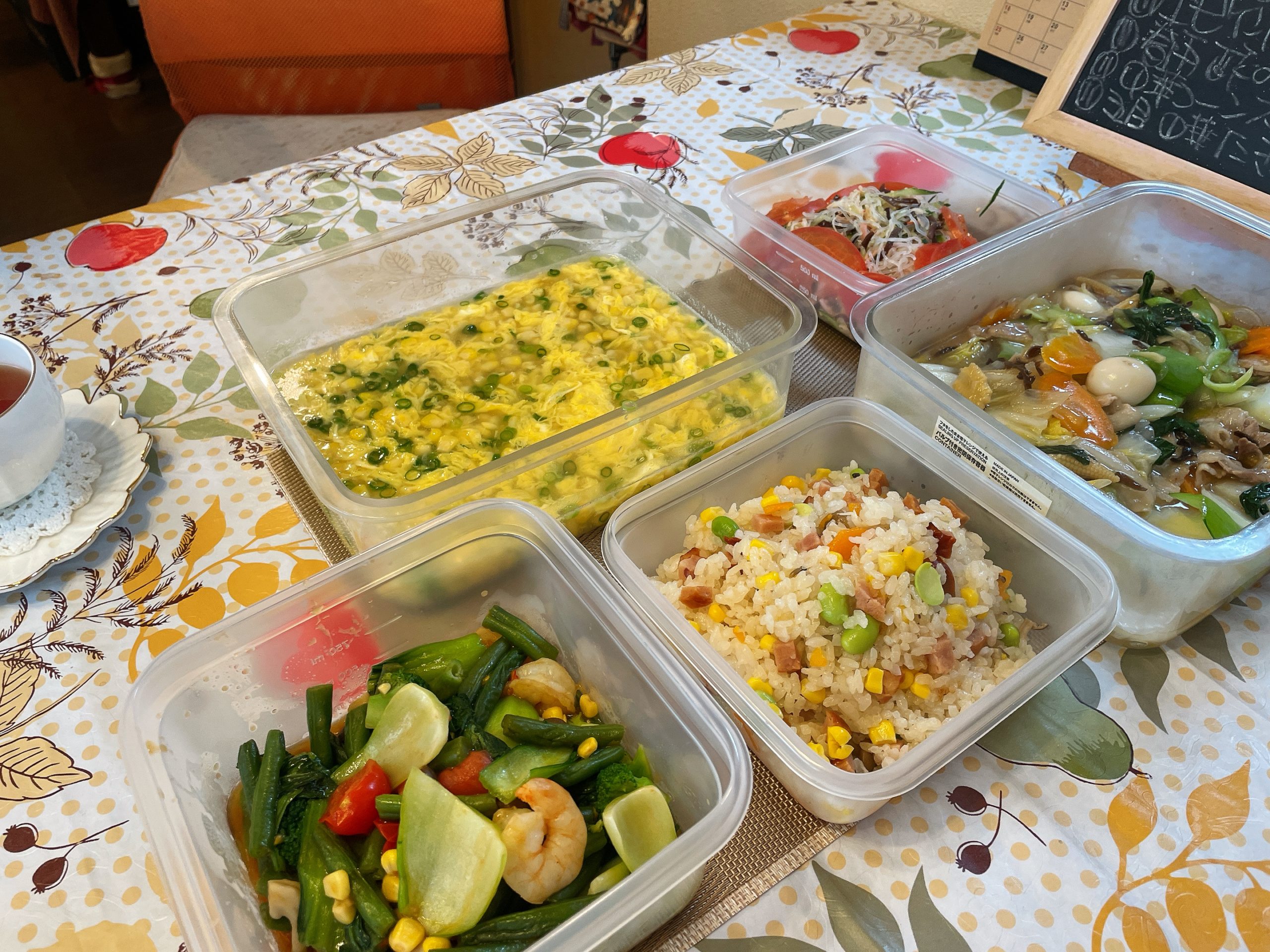 料理教室マンツーマン八宝菜セット