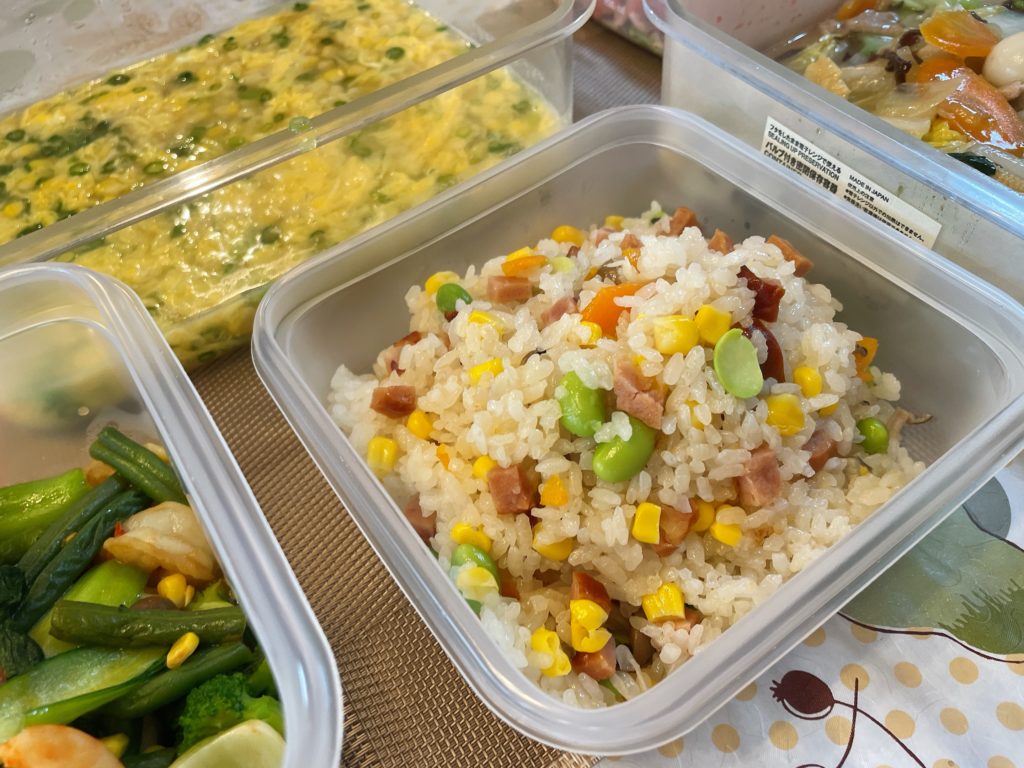 料理教室マンツーマン中華五目炊き込みご飯