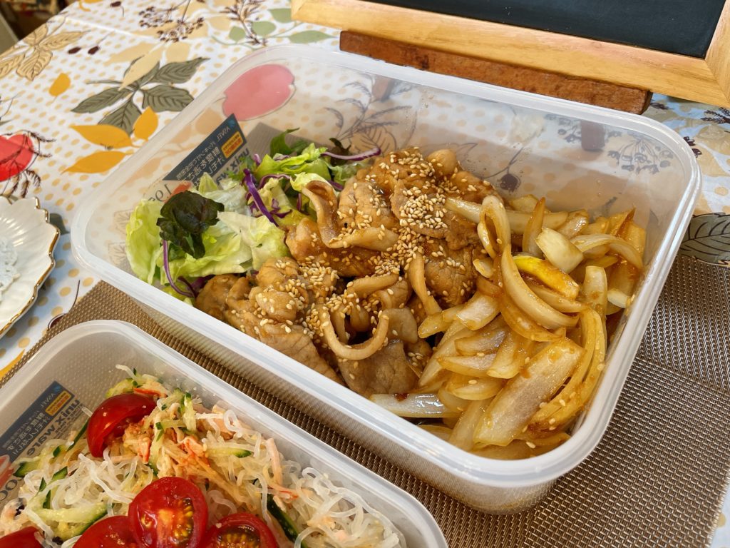 料理教室マンツーマン豚の生姜焼き