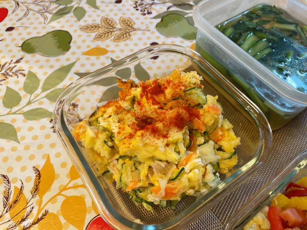 料理教室マンツーマン大人のポテサラ