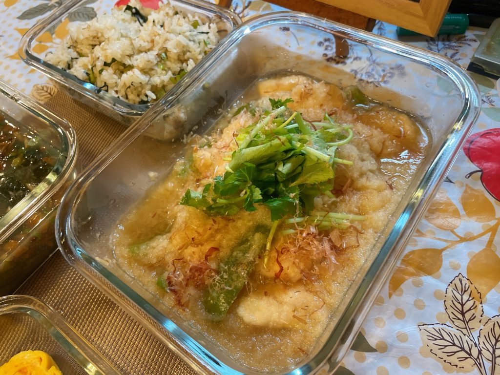 料理教室マンツーマン鶏おろし煮