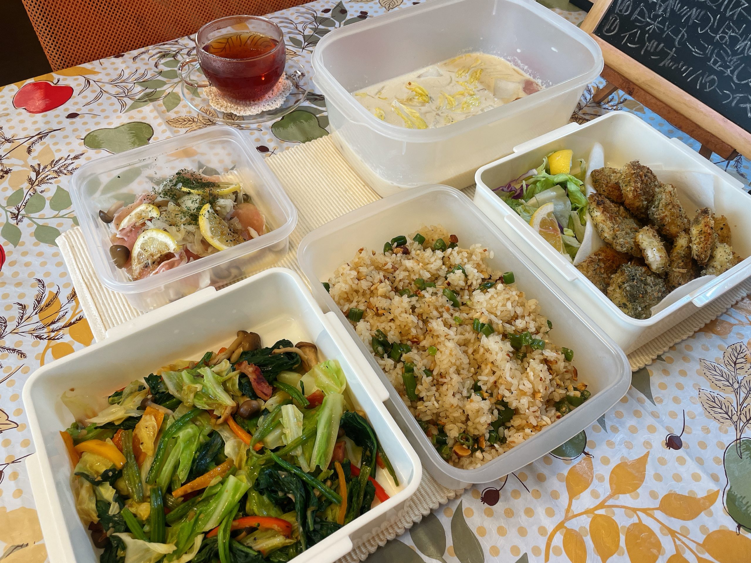 料理教室マンツーマン鯛ハーブパン粉焼きセット