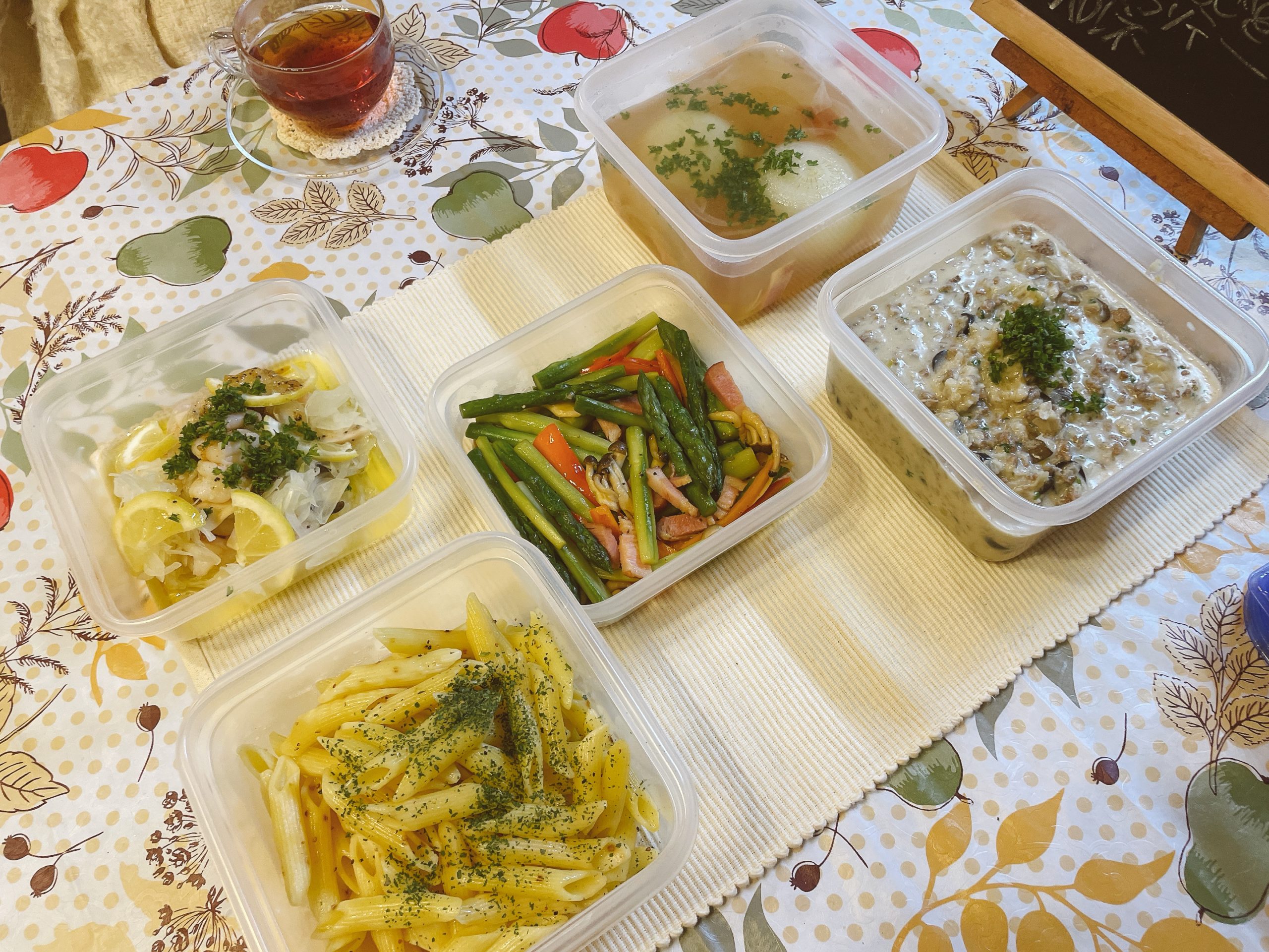 料理教室マンツーマンクリームミンチ煮セット