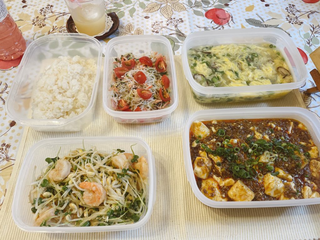 料理教室マンツーマン麻婆豆腐セット