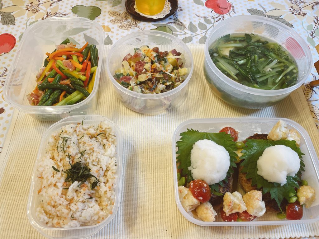 料理教室マンツーマン和風ハンバーグセット