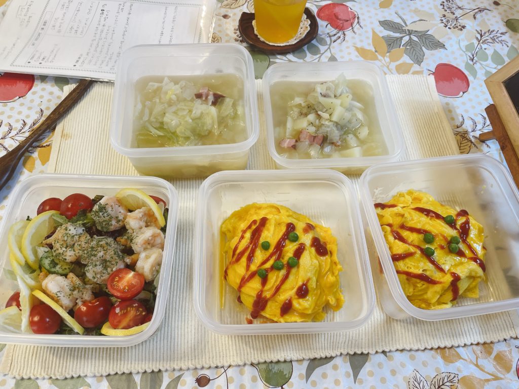 料理教室マンツーマンオムライスセット