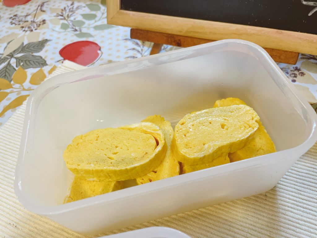 料理教室マンツーマン出汁巻き卵