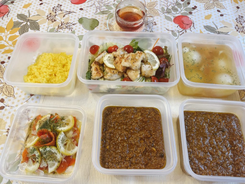 料理教室マンツーマンキーマカレーセット