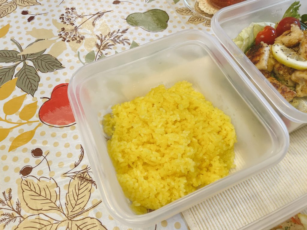 料理教室マンツーマンサフランバターライス