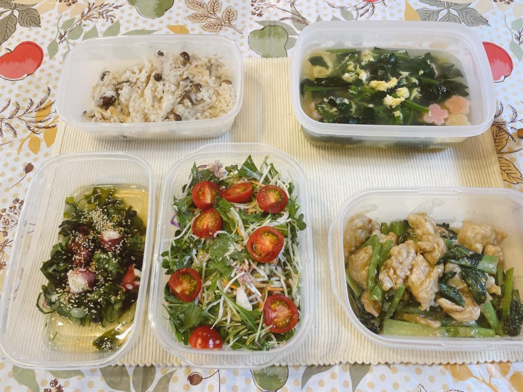 料理教室マンツーマン豚小松菜味噌炒めセット