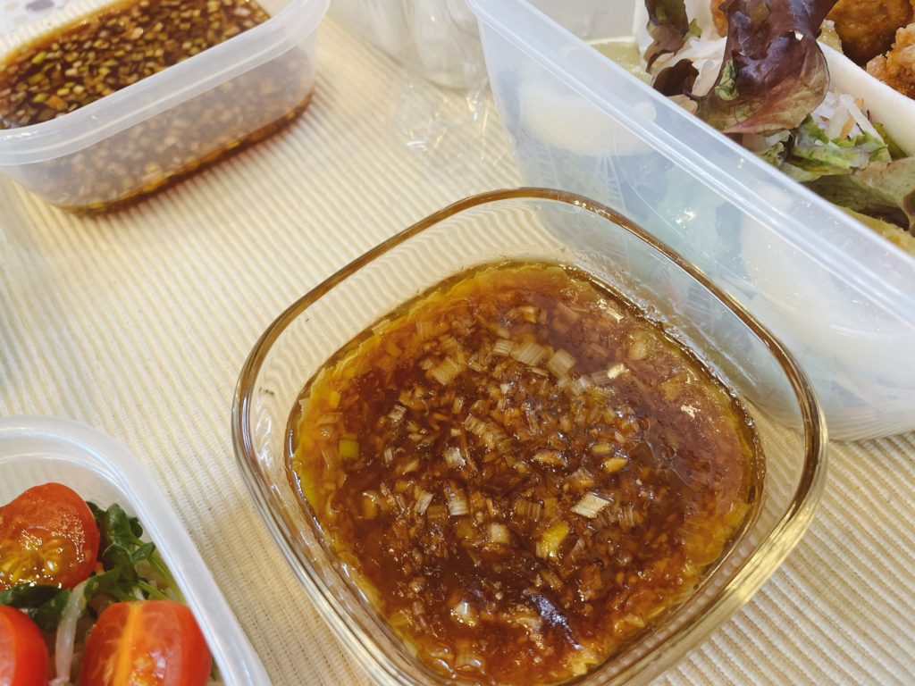 料理教室マンツーマン油淋鶏のタレ