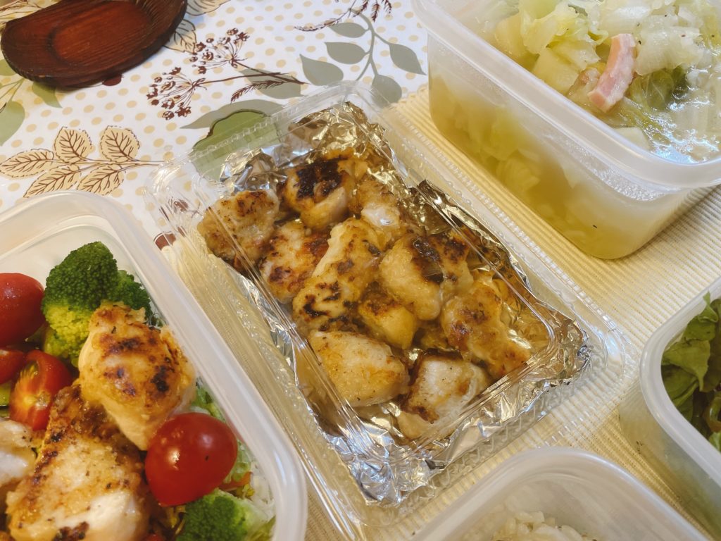 料理教室マンツーマンガーリックチキン