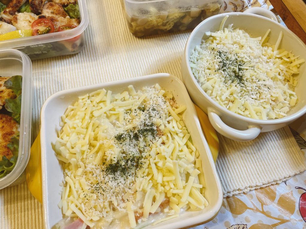 料理教室マンツーマン新玉グラタン