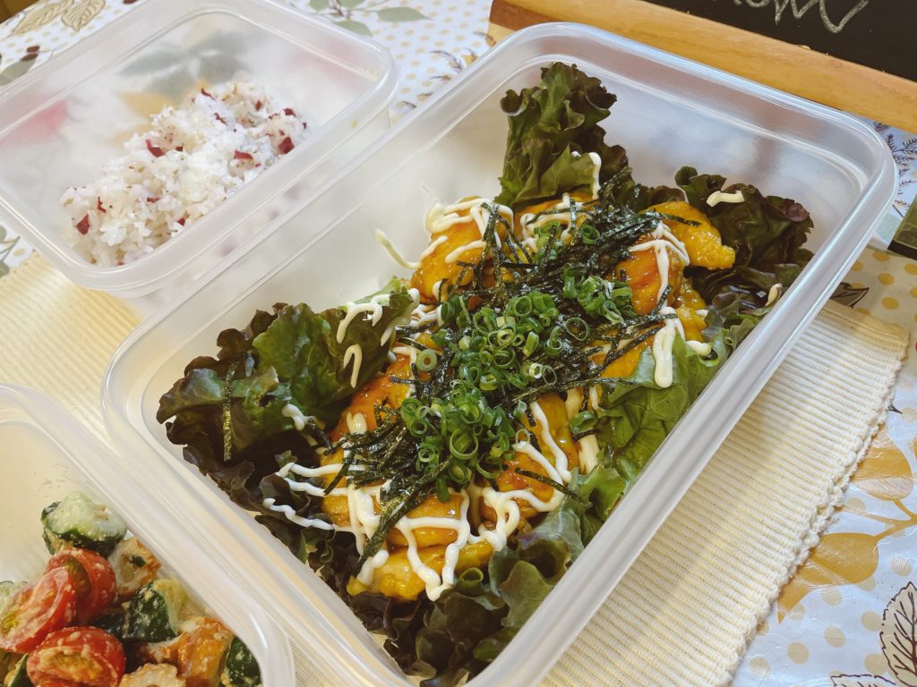 料理教室マンツーマン照りマヨチキン